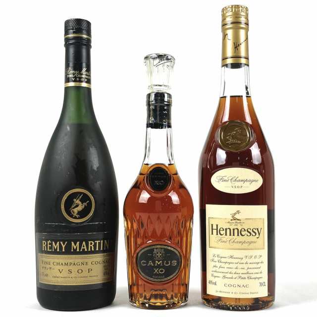 3本 REMY MARTIN CAMUS Hennessy コニャック ブランデー セット 古酒の通販はau PAY マーケット  リユースセレクトショップバイセル au PAY マーケット店 au PAY マーケット－通販サイト