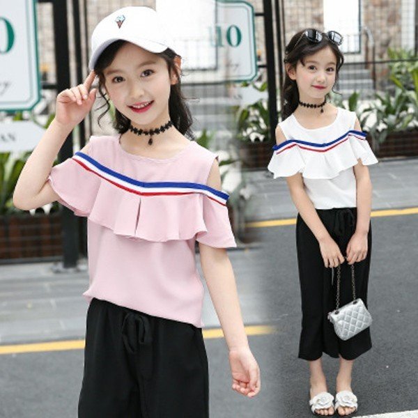 子供ジャージ 上下セット スウェット2点セットアップ 半袖tシャツパンツ 七分丈 女の子 スポーツウェア キッズ ジュニア 子供服 夏新の通販はau Pay マーケット Bmstore