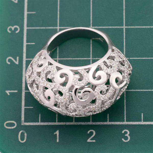 新品未使用正規品 ダイヤモンド 1.26ct リング 750 K18 WG ホワイトゴールド 日本サイズ約13号 #53 鑑別書 21450603 