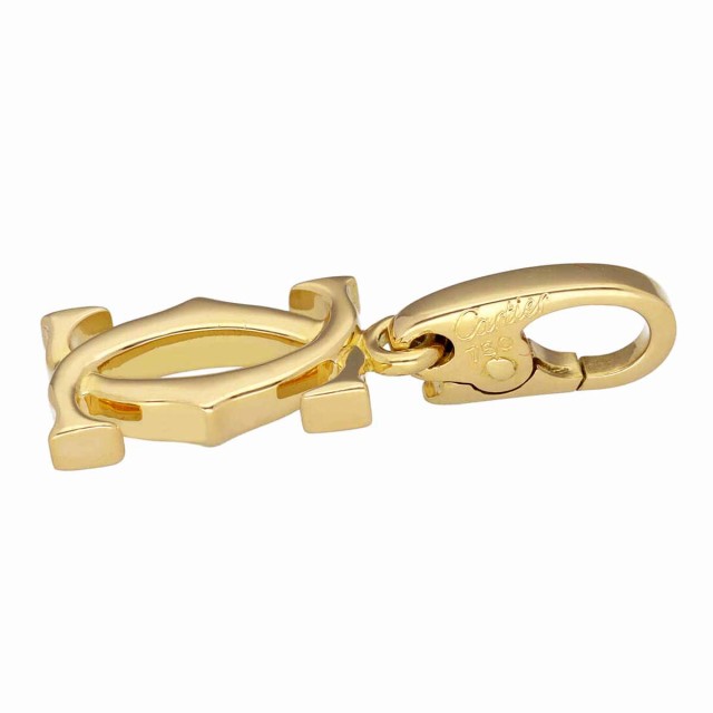 Cartier カルティエ 2C チャーム 750 K18 YG イエローゴールドの通販は