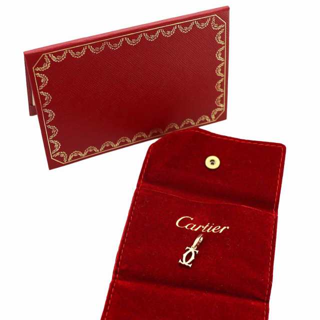 Cartier カルティエ 2C チャーム 750 K18 YG イエローゴールドの通販は