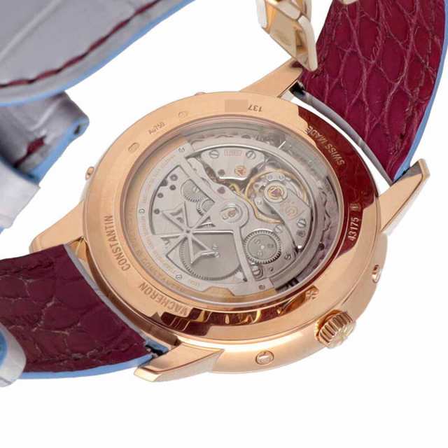 ヴァシュロン・コンスタンタン パトリモニー エクストラフラット 腕時計 時計 時計 18金 K18ホワイトゴールド 手巻き メンズ 1年保証 VACHERON CONSTANTIN  ヴァシュロン・コンスタンタン