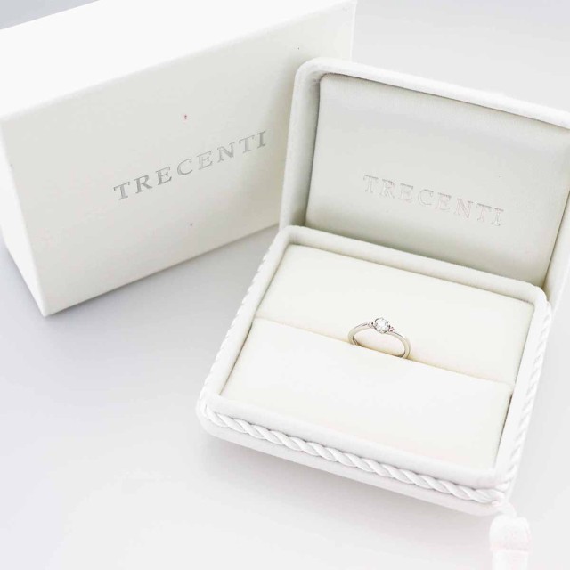 TRECENTI トレセンテ フローラ ダイヤモンド(0.21ct) 2Pサイド ピンク