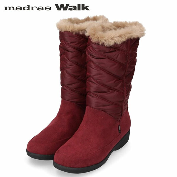 マドラスウォーク madras Walk レディース ゴアテックス スノーブーツ MWL2111 WINE 防水透湿 防滑 防寒 MADMWL2111WINの通販は