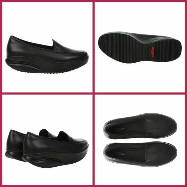 MBT OXFORD LOAFER W レザーシューズ　(BLK)