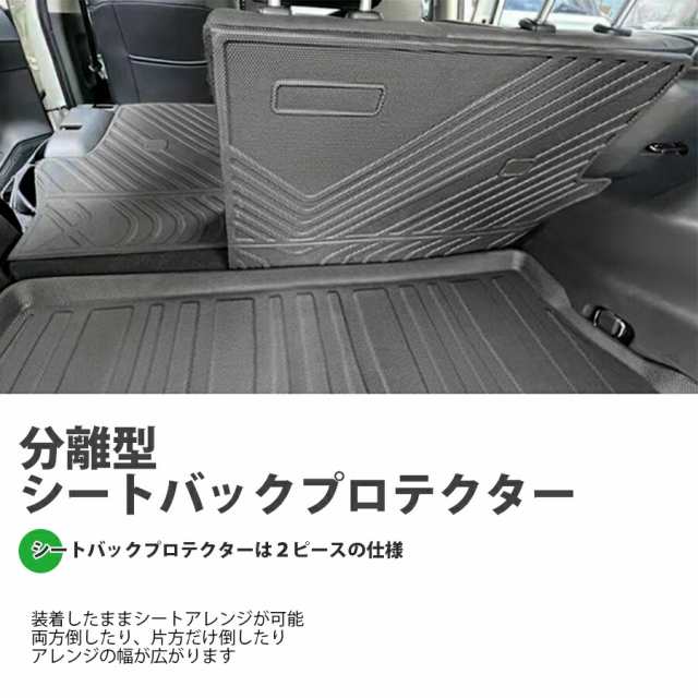 シートバックプロテクター トヨタ TOYOTA 後部座席背面カバー RAV4