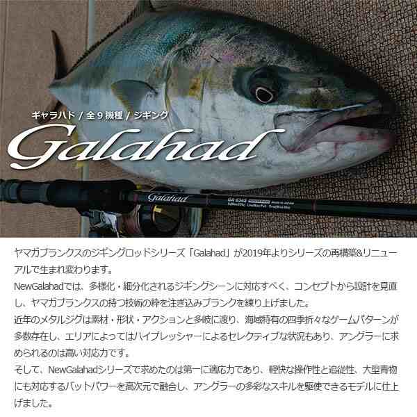 YAMAGA Blanks ヤマガブランクス Galahad 632S Spinning Model