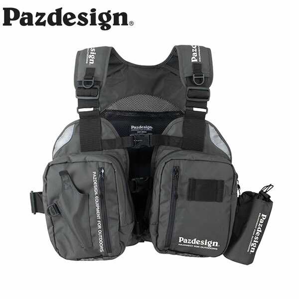 パズデザイン Pazdesign SLV-027 PSLマルチゲームベスト ガンメタホワイト PSL MULTI GAME VEST PAZSLV027GWTの通販は 14,652円