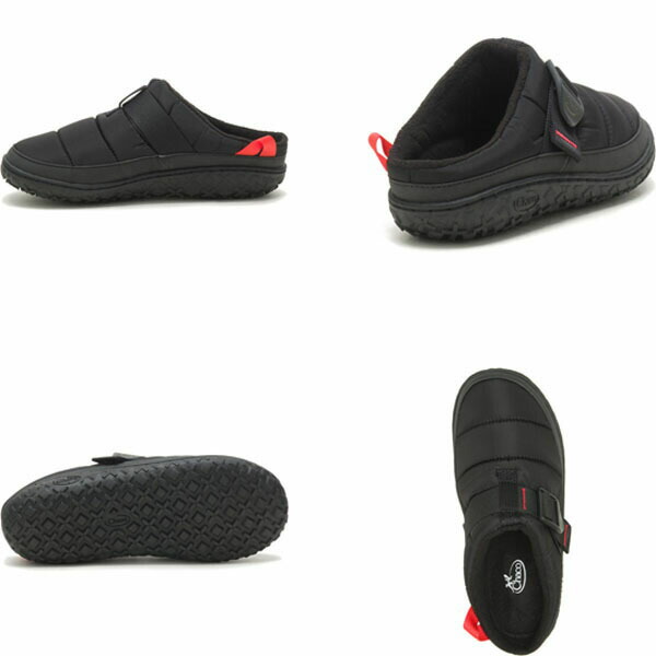 Chaco チャコ スリッポン レディース ランブル パフ クロッグ ブラック