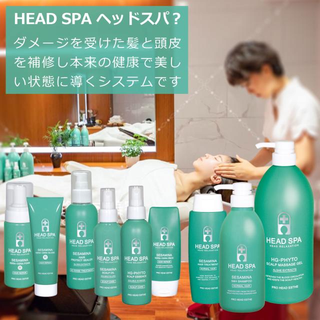 ヘッドエステ シャンプー トリートメント ダメージ補修 コシ つや