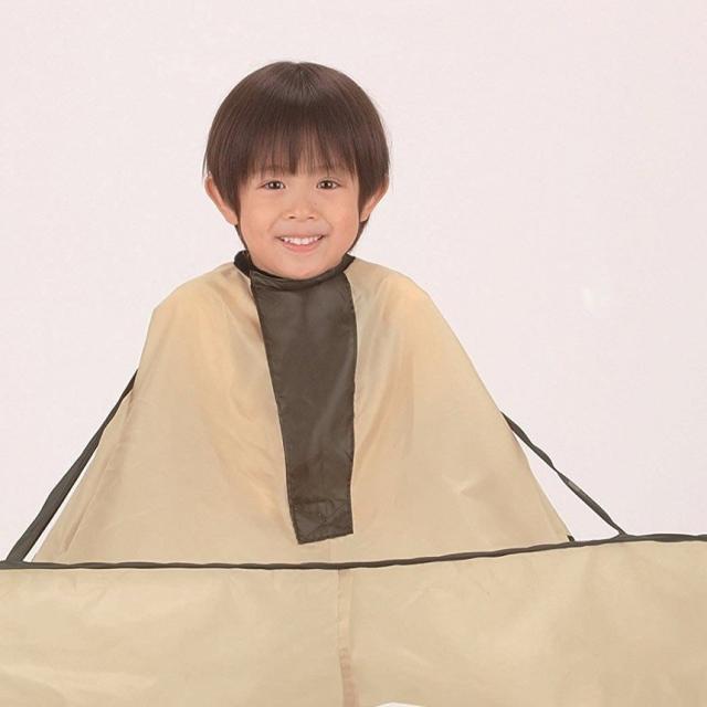 散髪用 ケープ ヘア カット クロス 袖 散髪 毛染め 毛 髪 セルフ クローク 自宅 大人 子供 快適 折り畳み Vsn Op Bの通販はau Pay マーケット Kurano Online
