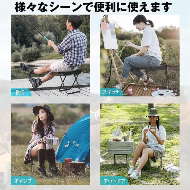 最大20%OFFクーポン】 2個セット 折りたたみ椅子 アウトドアチェア