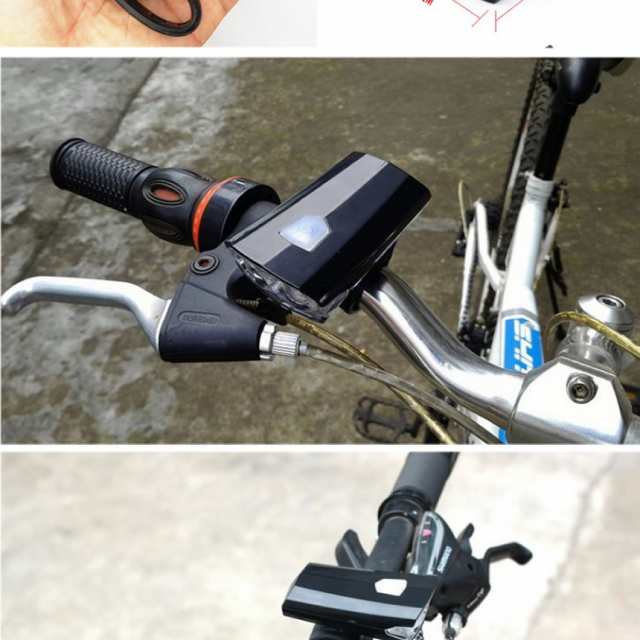 自転車 サイクル ライト ホワイト Led 防水 Usb 充電式 持ち運び 工具不要 簡単 人気 オススメ Com7 Whの通販はau Pay マーケット Kurano Online