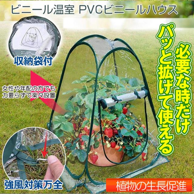 ビニール温室ハウス 折りたたみ 折り畳み フラワースタンド用 ミニ