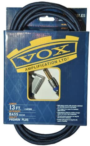VOX ヴォックス ケーブル ベースシールド 長さ4m S/Lジャックタイプ 
