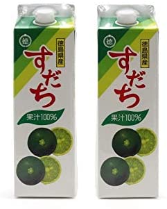 Ja全農とくしま 100 すだち果汁 ｅｐパック1000ml 2本セットの通販はau Pay マーケット 50shop Au Pay マーケット店