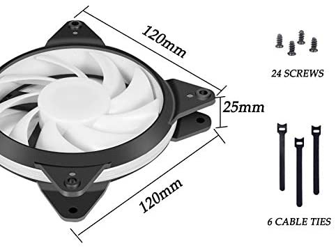 Novonest 1mm Pwm制御 Pcケースファン Aura Sync対応 5v 3pin Argb 静音タイプ 25mm厚 6本1セット T7syc7 6 の通販はau Pay マーケット 50shop Au Pay マーケット店