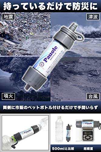 携帯浄水器 携帯用浄水器 日本基準 浄水器 災害 アウトドア 濾過器 浄水ボトル サバイバル 防災 緊急用水の通販はau Pay マーケット 50shop Au Pay マーケット店