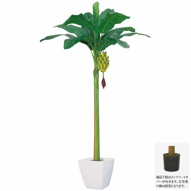 【観葉植物 造花】大型 バナナツリー LL 房バナナ付 270cm【人工観葉植物 フェイクグリーン 光触媒 CT触媒 インテリア】[G-L]