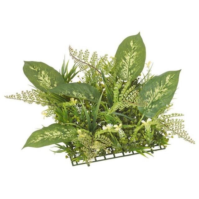 【人工観葉植物】ディーフェンバキアミックスリーフマット ディフェンバキア 35cm 【フェイクグリーン 観葉植物 造花 光触媒 CT触媒 インテリア】[G-L]の通販は 4,985円