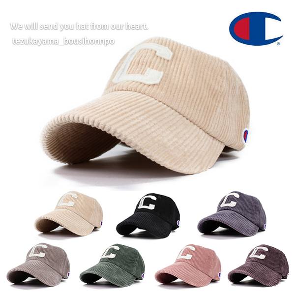 Champion チャンピオン キャップ メンズ レディース ローキャップ 帽子 C ロゴ コーデュロイ ユニセックス ブランド 人気 トレンド 父のの通販はau Pay マーケット 帝塚山帽子本舗