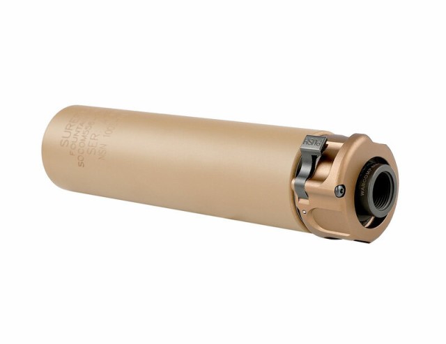 Airsoft Artisan SFタイプ SOCOM556-RCサプレッサー 4-Prongフラッシュハイダーセット Dark Earth