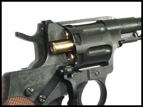 ハートフォード ナガン M1895リボルバー 発火モデルガン＋純正木製グリップ