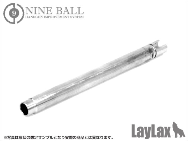 LAYLAX・NINE BALL (ナインボール) 東京マルイ GLOCK34(G34/グロック) パワーバレル 102mm(内径6.00mm)  ライラクス カスタムパーツ インの通販はau PAY マーケット - エアガンショップ フォートレス