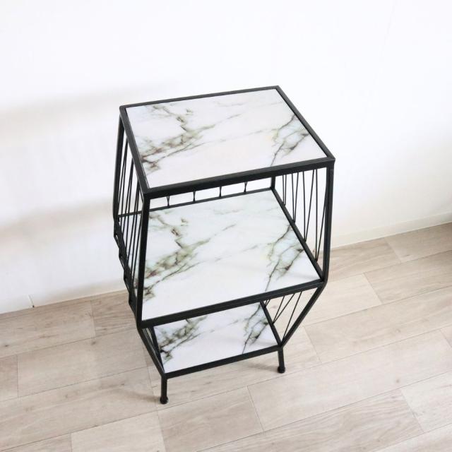 シェルフ 飾り棚 キャビネット アイアン モダン 1605TSF009