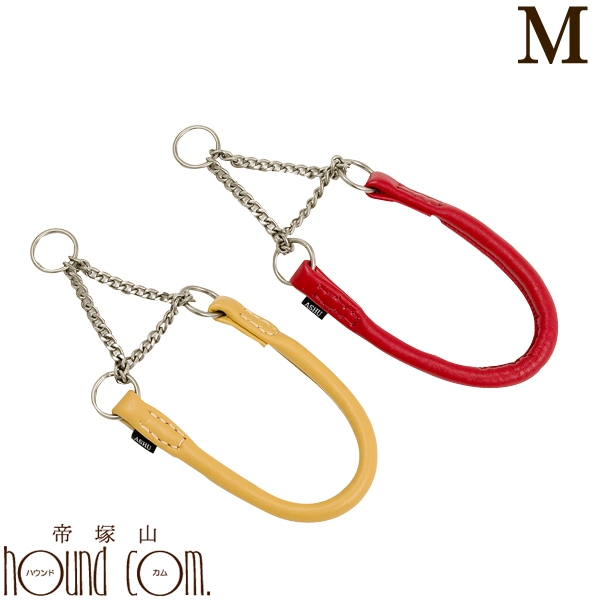 中型犬用ハーフチョーク 革 Ashu ソフトレザー ハーフチョークm シバ レザーチョーク 首輪 革 シンプル通販の通販はau Pay マーケット 帝塚山ハウンドカム