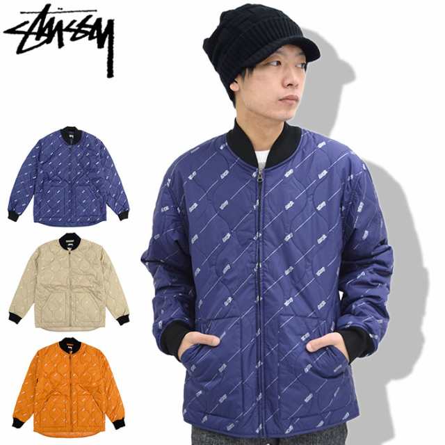 ステューシー STUSSY ジャケット メンズ Work ( stussy JKT キルティングジャケット 中綿 JACKET JAKET アウター ジャンパー・ブルゾン