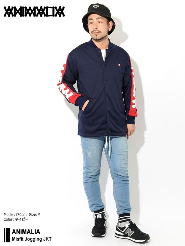 アニマリア ANIMALIA ジャケット メンズ ミスフィット ジョギング ( animalia Misfit Jogging JKT ジャージ JACKET JAKET アウター ジャンパー・ブルゾン AN19W-JK04 ) ice field icefield アニマリア ANIMALIA ジャケット メンズ ミスフィット ジョギング