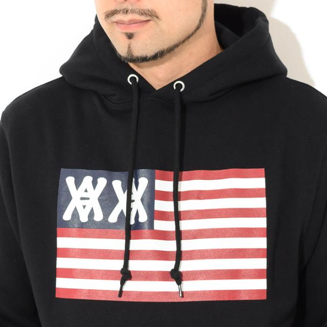 アニマリア ANIMALIA パーカー プルオーバー メンズ AA フラッグ ヘビーオンス ( animalia AA Flag Heavy Oz Hoodie フード フーディ スウェット Pull Over Hoody Parker トップス AN21A-SW03 ) ice field icefield_2