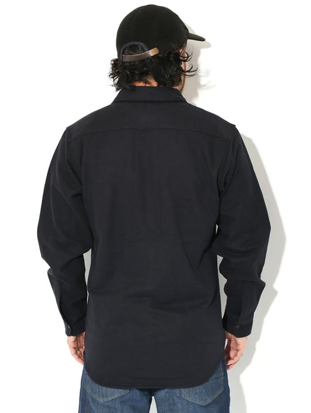 ビッグマイク BIG MIKE シャツ 長袖 メンズ ヘビー フランネル ( BIG MIKE Heavy Flannel L/S Shirt ワークシャツ カジュアルシャツ トップス BIGMIKE ビッグ マイク アメカジ 102235205 ) ice field icefield_2