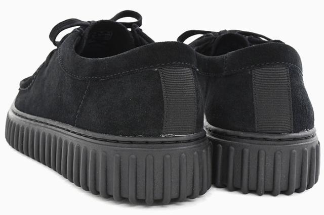 クラークス CLARKS ブーツ メンズ 男性用 トーヒル ロー Black Suede ( clarks Torhill Lo BOOTS 厚底 モカシン ブラック 黒 メンズ靴 シューズ SHOES 26172019 ) クラークス CLARKS ブーツ メンズ 男性用 トーヒル ロー Black Suede