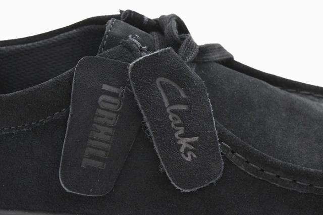 クラークス CLARKS ブーツ メンズ 男性用 トーヒル ロー Black Suede
