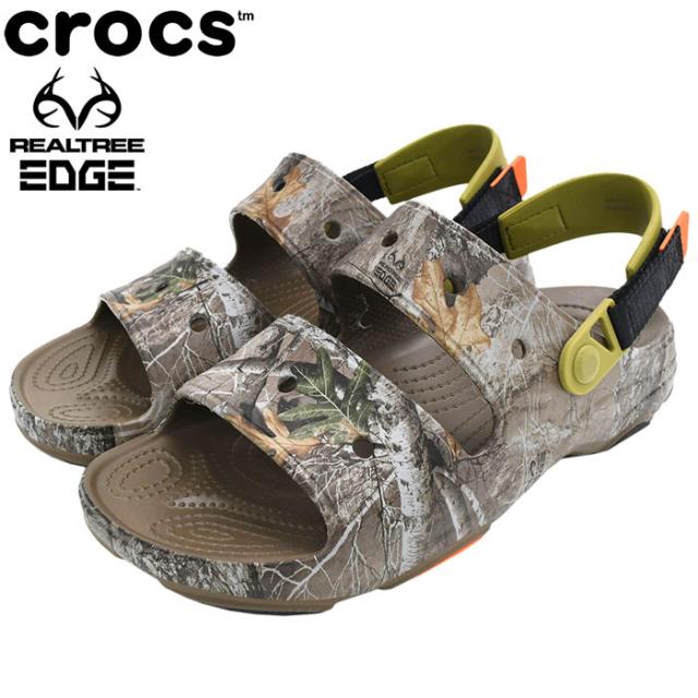 クロックス crocs サンダル メンズ 男性用 クラシック オール テレイン リアルツリー エッジ ( crocs CLASSIC ALL TERRAIN REALTREE EDGE SANDAL コンフォートサンダル SANDAL MENS・靴 シューズ SHOES 207891 ) ice field icefieldの通販は 6,386円