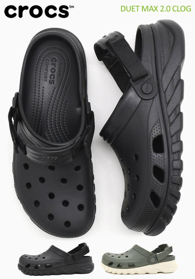 クロックス メンズ サンダル 厚底 crocs クロックス 28cm メガ