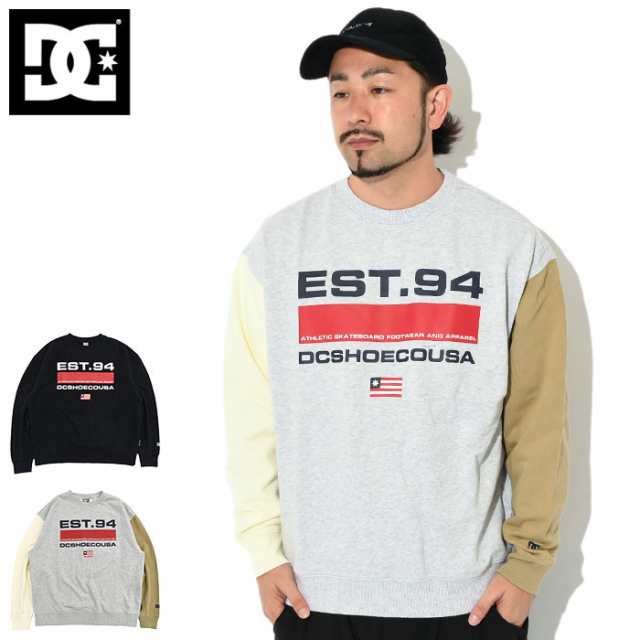 ディーシー DC トレーナー メンズ コーポレート ワイド クルー スウェット ( dc Corporate Wide Crew Sweat ビッグシルエット オーバーサ