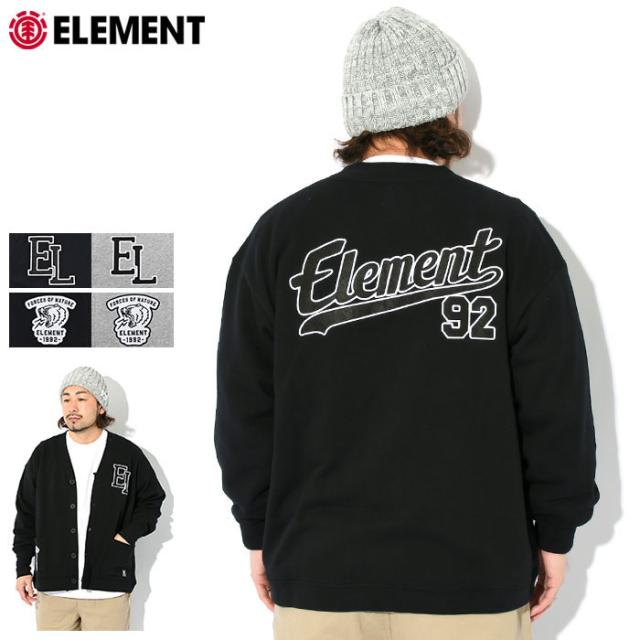 エレメント ELEMENT カーディガン メンズ ナギド ラック ( ELEMENT Nagid Rac Cardigan ビッグシルエット オーバーサイズ Vネック トップス メンズ 男性用 BD021-013 )の通販は 9,680円