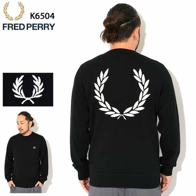 フレッドペリー FRED PERRY セーター メンズ グラフィック ローレル リース ( FREDPERRY K6504 Graphic  Laurel Wreath Sweater Jumper ク｜au PAY マーケット