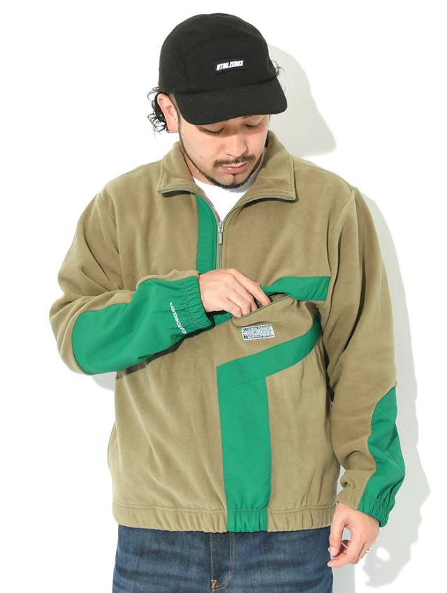 ハフ HUF ジャケット メンズ レンジ クウォーター ジップ ポーラー