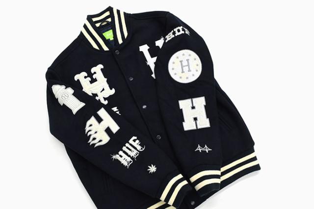 ハフ HUF ジャケット メンズ 20 イヤー クラシック H バーシティー