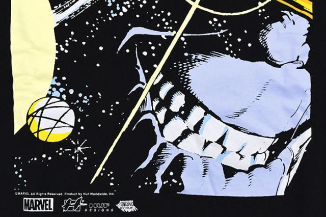 ハフ HUF トレーナー メンズ マーベル アベンジャーズ サノス アイ