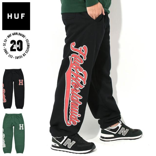 ハフ HUF パンツ メンズ クラッカージャック フリース ( HUF Crackerjack Fleece Pant スウェットパンツ スエットパンツ ボトムス メンズ 男性用 PT00244 ) ice field icefield