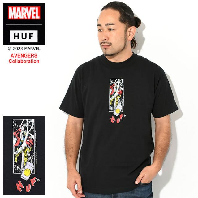 ハフ HUF Tシャツ 半袖 メンズ マーベル アベンジャーズ ハンマー タイム コラボ ( HUF×MARVEL AVENGERS Hammer Time S/S Tee ティーシャツ T-SHIRTS カットソー トップス メンズ 男性用 TS02199 )[M便 1/1] ice field icefieldの通販は