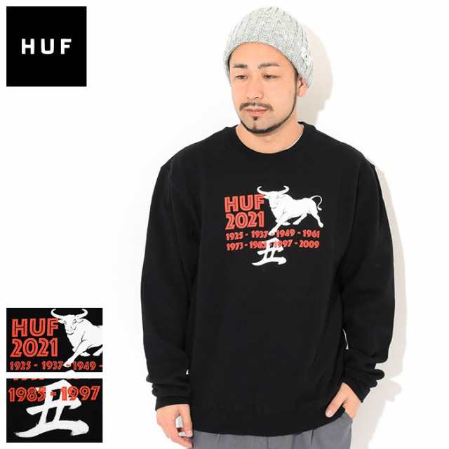 ハフ HUF トレーナー メンズ YOTO イヤーズ クルー スウェット ( HUF YOTO Years Crew Sweat スエット トレナー トレイナー トップス メ