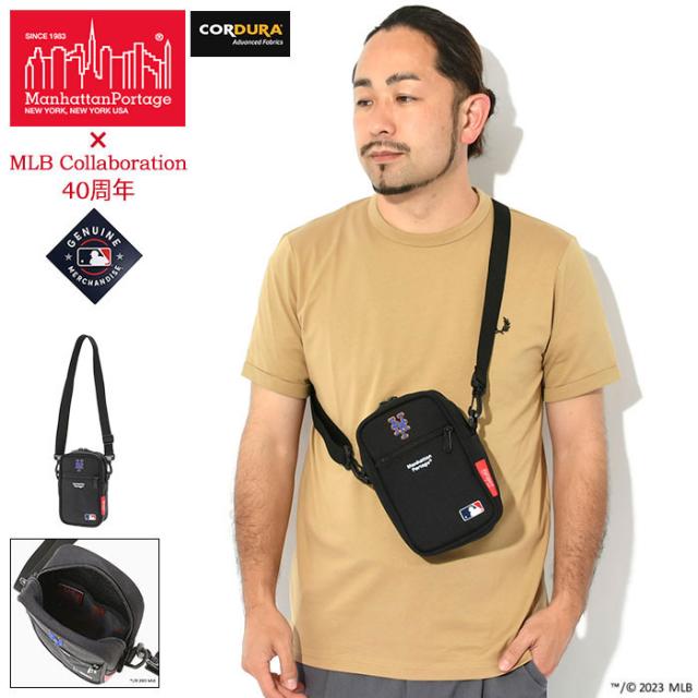 マンハッタンポーテージ Manhattan Portage ショルダーバッグ MLB メッツ コブル ヒル コラボ ( MLB METS Cobble Hill Bag 40周年 MP1436MLBMETS メンズ レディース ユニセックス 男女兼用 )の通販は