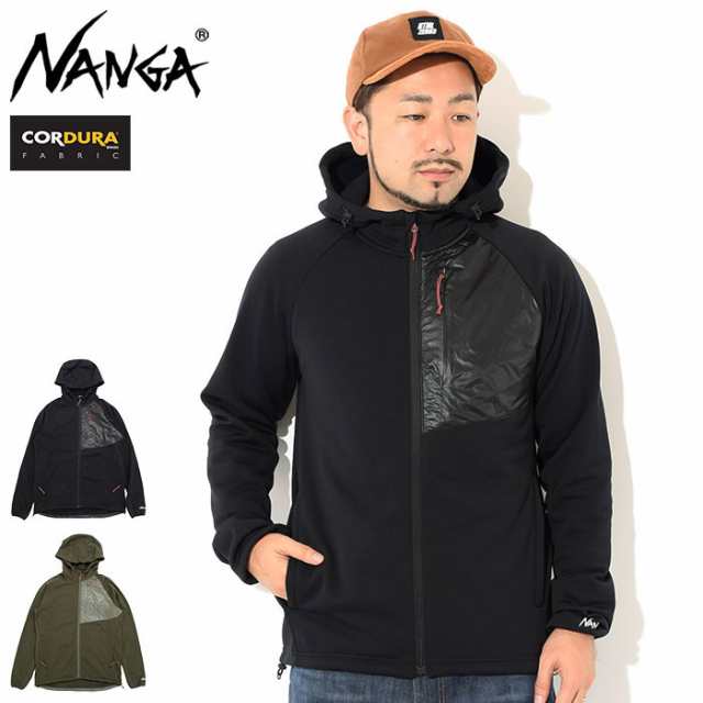 ナンガ NANGA ジャケット メンズ コーデュラ フリース ジップ パーカー ( NANGA Cordura Fleece Zip Parka JKT フリースジャケット JACKE