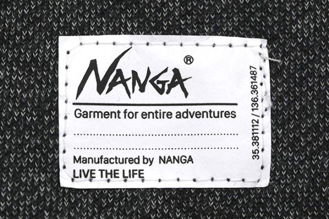 ナンガ NANGA パーカー ジップアップ メンズ エコ ハイブリッド フル ジップ フーディ ( NANGA ECO Hybrid Full Zip Hoodie ビッグシルエット オーバーサイズ フード ジップパーカー フルジップ スウェット Zip up Hoody Parker トップス メンズ 男性用 NW2311-1F205 )_11